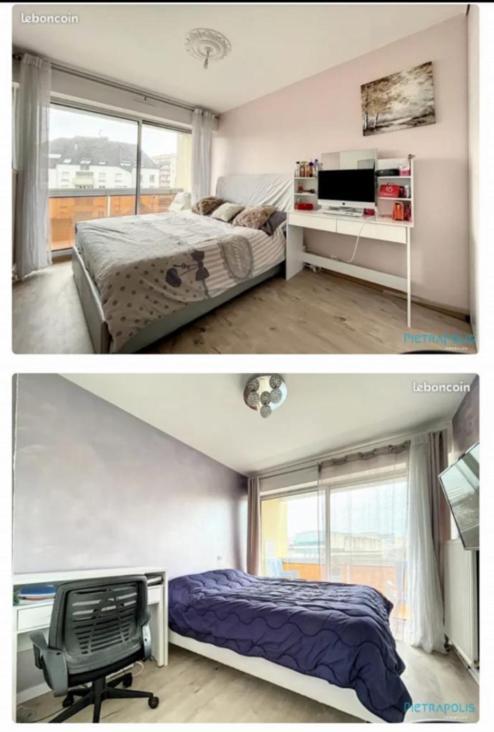 Bel Appartement Lumineux De 100M2 6 Places 3 Chambres Au 3E Etage Avec Ascenseur -A 5Mn A Pied Du Parc Des Expositions Congres De Dijon Et Eng Et 10Mn Du Centre Ville Place Parking Devant L'Immeuble Exterior foto