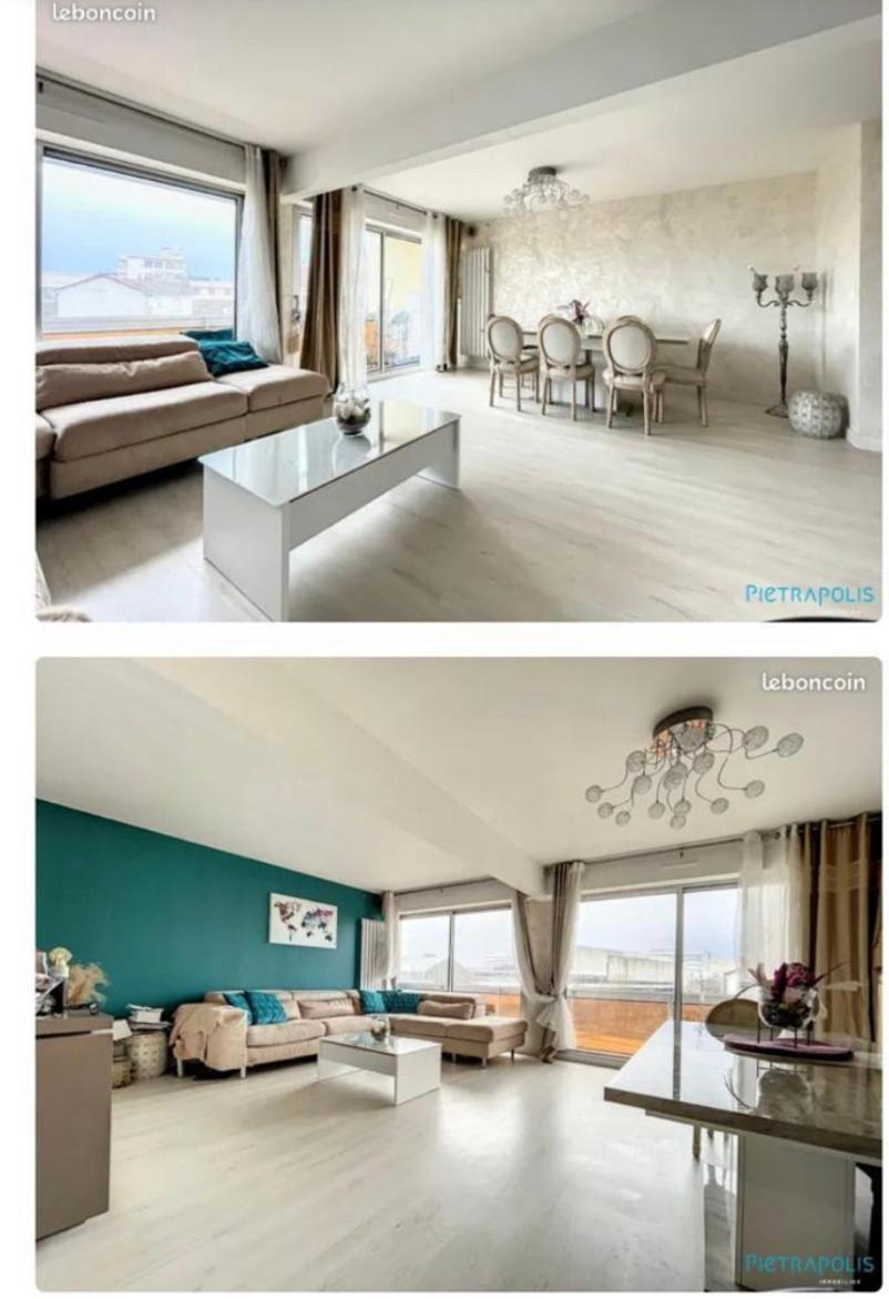 Bel Appartement Lumineux De 100M2 6 Places 3 Chambres Au 3E Etage Avec Ascenseur -A 5Mn A Pied Du Parc Des Expositions Congres De Dijon Et Eng Et 10Mn Du Centre Ville Place Parking Devant L'Immeuble Exterior foto